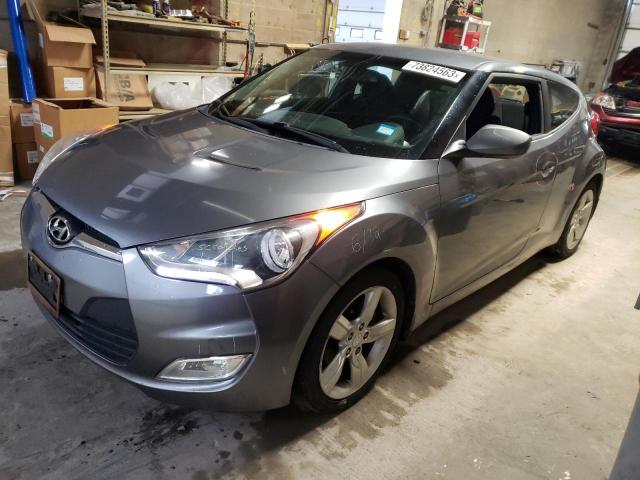 HYUNDAI VELOSTER 2012 with VIN KMHTC6AD4CU039837 - Photo from auction