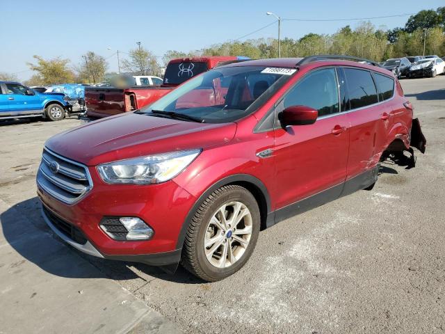 FORD ESCAPE SEL 2018 with VIN 1FMCU0HD7JUA03055 - Photo from auction
