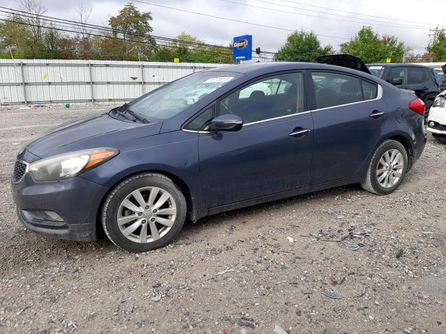 KIA FORTE EX 2014 with VIN KNAFX4A81E5104635 - Photo from auction
