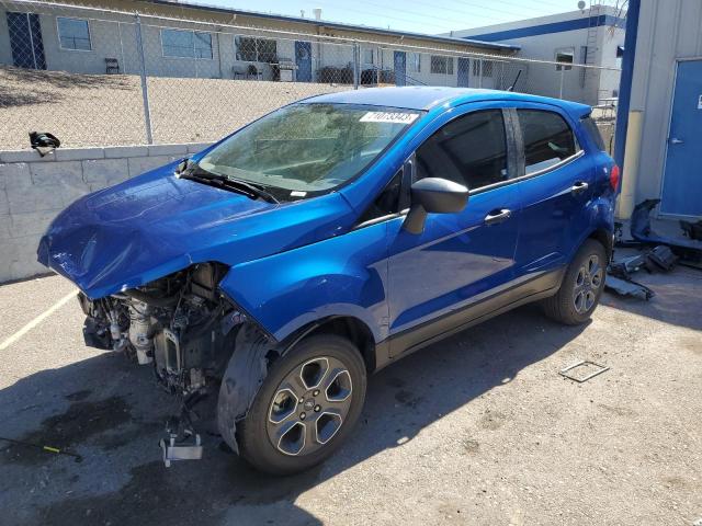 FORD ECOSPORT S 2021 with VIN MAJ3S2FE5MC425293 - Photo from auction
