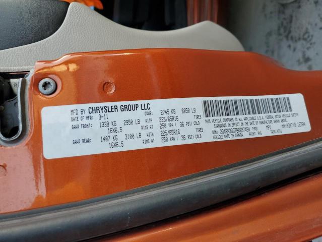 Photo 14 from auction – 2011 DODGE GRAND CARA with VIN 2D4RN3DG7BR697454