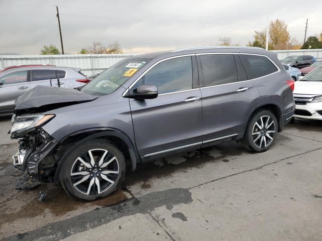 HONDA PILOT ELIT 2019 with VIN 5FNYF6H0XKB031625 - Photo from auction