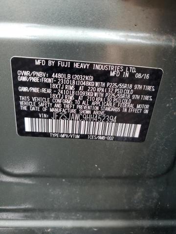 Photo 14 from auction – 2017 SUBARU FORESTER 2 with VIN JF2SJAWC9HH452394