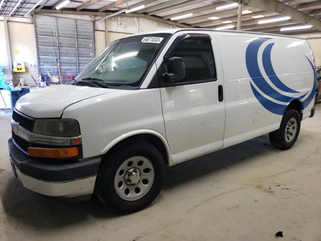 CHEVROLET EXPRESS G1 2013 with VIN 1GCSGAFX9D1157542 - Photo from auction