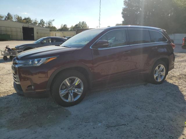TOYOTA HIGHLANDER 2018 with VIN 5TDDZRFH7JS874630 - Photo from auction