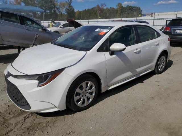 TOYOTA COROLLA LE 2021 with VIN JTDEPMAEXMJ187718 - Photo from auction
