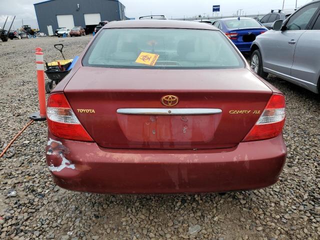 Photo 6 from auction – 2002 TOYOTA CAMRY LE with VIN 4T1BE30K82U077378