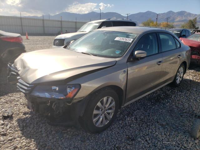 VOLKSWAGEN PASSAT S 2015 with VIN 1VWAT7A35FC049857 - Photo from auction
