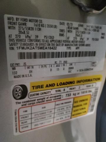 Photo 14 from auction – 2021 FORD EXPEDITION with VIN 1FMJK2AT5MEA18422
