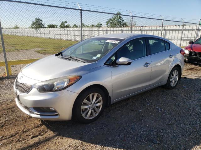 KIA FORTE EX 2014 with VIN KNAFX4A85E5234675 - Photo from auction