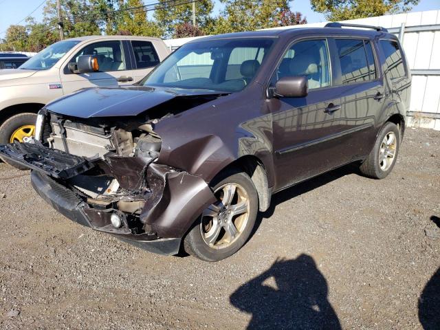 HONDA PILOT EXL 2012 with VIN 5FNYF4H63CB055095 - Photo from auction