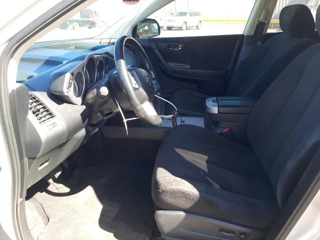 Photo 7 from auction – 2007 NISSAN MURANO SL with VIN JN8AZ08T97W519035