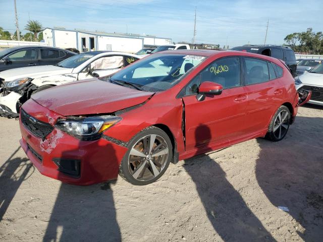 SUBARU IMPREZA SP 2017 with VIN 4S3GTAL69H3751863 - Photo from auction