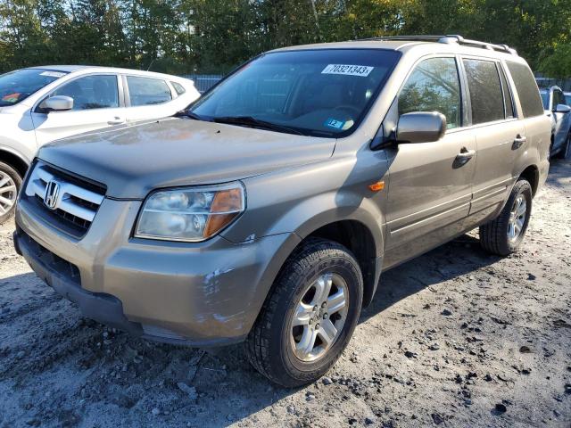 HONDA PILOT VP 2008 with VIN 5FNYF18288B046847 - Photo from auction