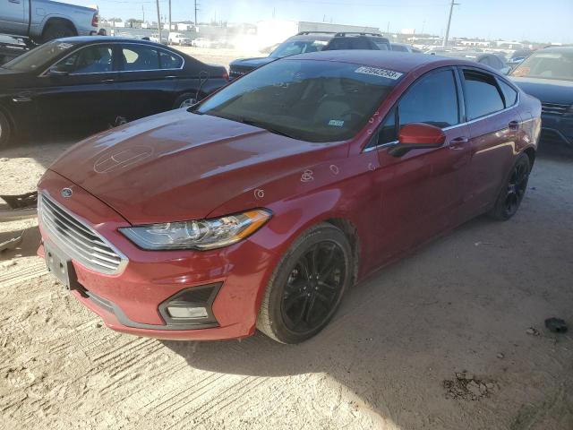 FORD FUSION SE 2020 with VIN 3FA6P0HD3LR148313 - Photo from auction