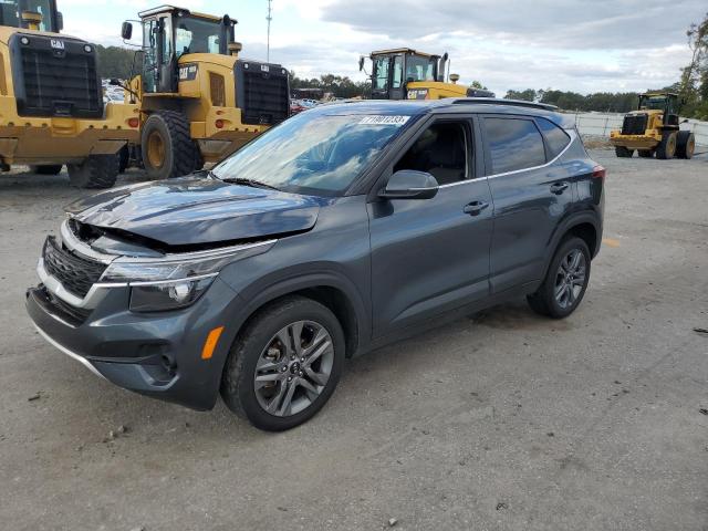 KIA SELTOS S 2021 with VIN KNDEU2AA1M7056619 - Photo from auction
