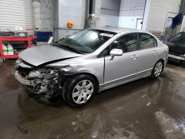HONDA CIVIC LX 2010 with VIN 19XFA1F5XAE080643 - Photo from auction
