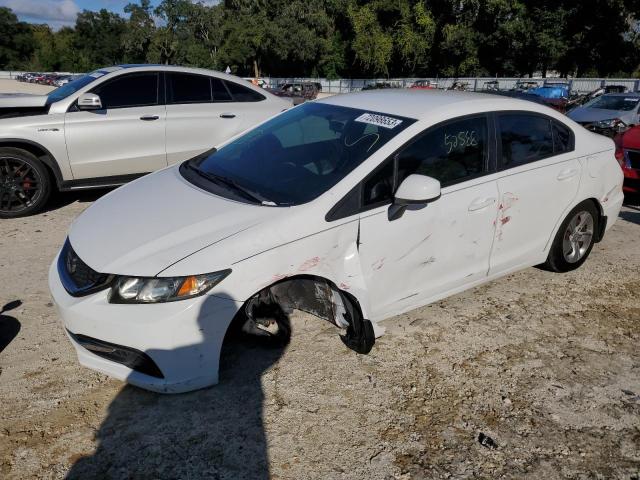Photo 1 from auction – 2013 HONDA CIVIC LX with VIN 19XFB2F56DE013822