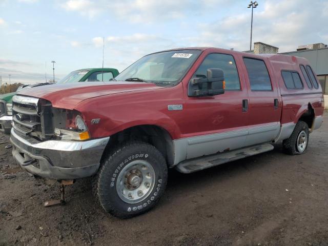 FORD F250 SUPER 2002 with VIN 1FTNW21L72EC86704 - Photo from auction