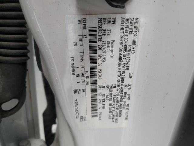 Photo 14 from auction – 2014 FORD FOCUS ST with VIN 1FADP3L91EL389428