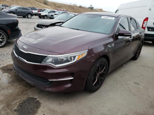 KIA OPTIMA LX 2016 with VIN 5XXGT4L3XGG011017 - Photo from auction