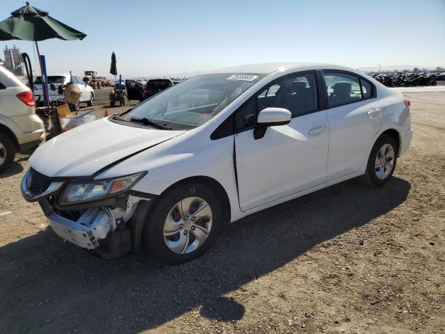 HONDA CIVIC LX 2014 with VIN 19XFB2F53EE226437 - Photo from auction