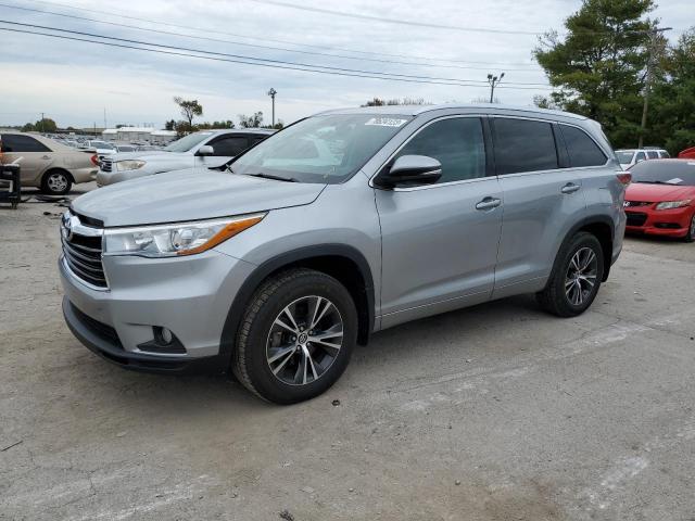 TOYOTA HIGHLANDER 2016 with VIN 5TDJKRFH3GS312773 - Photo from auction