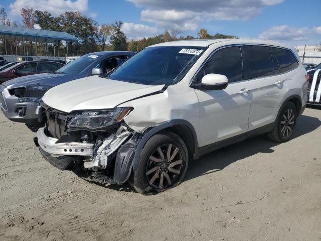 HONDA PILOT EXL 2019 with VIN 5FNYF5H54KB019301 - Photo from auction