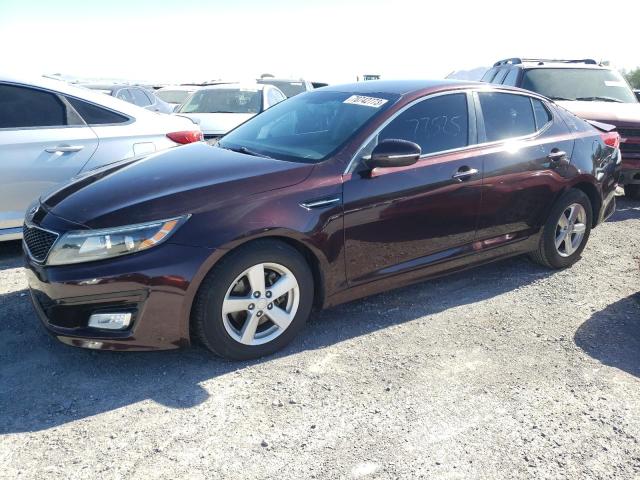 KIA OPTIMA LX 2015 with VIN 5XXGM4A70FG453726 - Photo from auction
