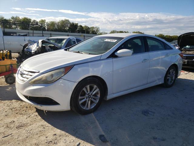 HYUNDAI SONATA GLS 2014 with VIN 5NPEB4AC2EH858967 - Photo from auction