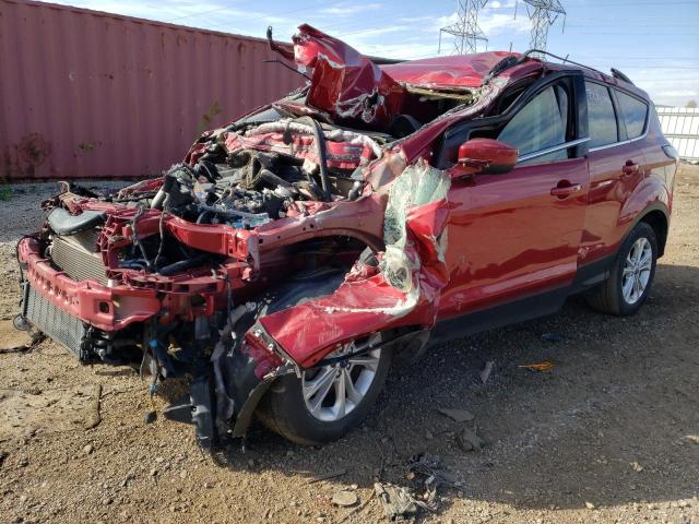 FORD ESCAPE SEL 2018 with VIN 1FMCU9HD8JUA47151 - Photo from auction