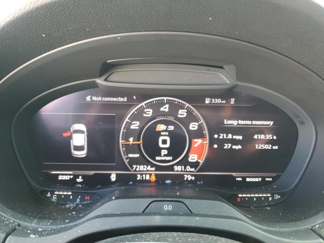 Photo 9 from auction – 2018 AUDI S3 PREMIUM with VIN WAUB1GFF5J1033658