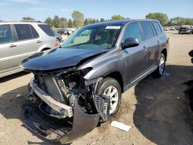 TOYOTA HIGHLANDER 2013 with VIN 5TDBK3EH3DS249463 - Photo from auction