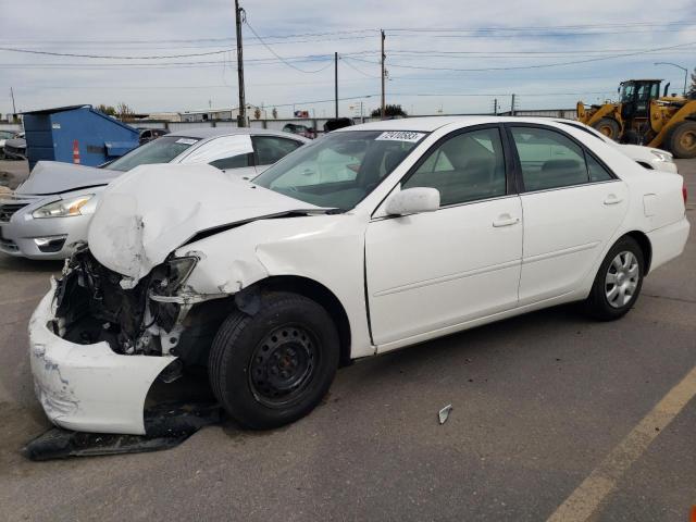 TOYOTA CAMRY LE 2002 with VIN 4T1BE32K82U018764 - Photo from auction