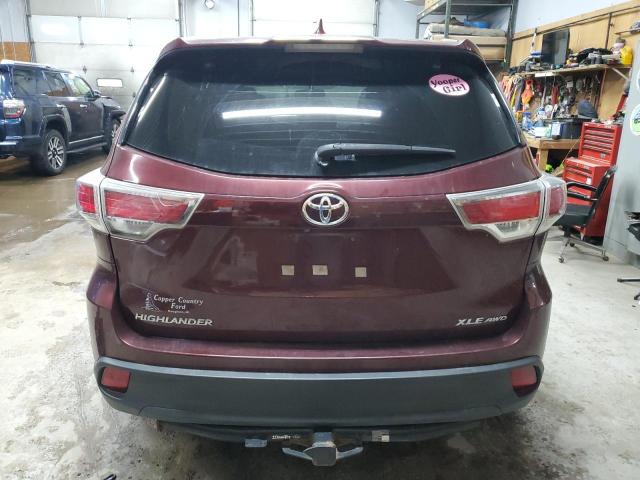 Photo 6 from auction – 2014 TOYOTA HIGHLANDER with VIN 5TDJKRFH9ES053526