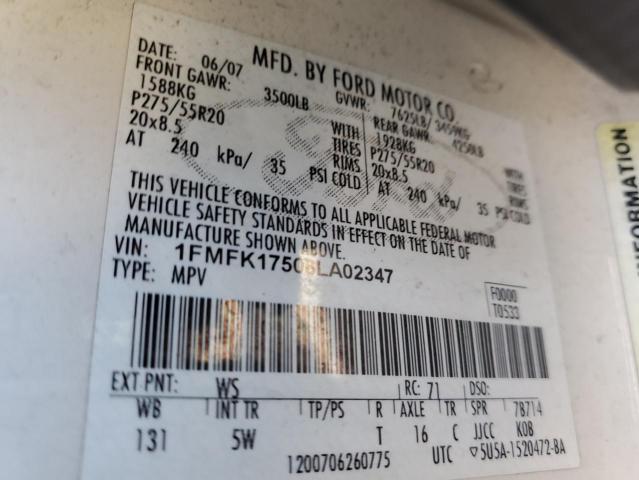 Photo 14 from auction – 2008 FORD EXPEDITION with VIN 1FMFK17508LA02347