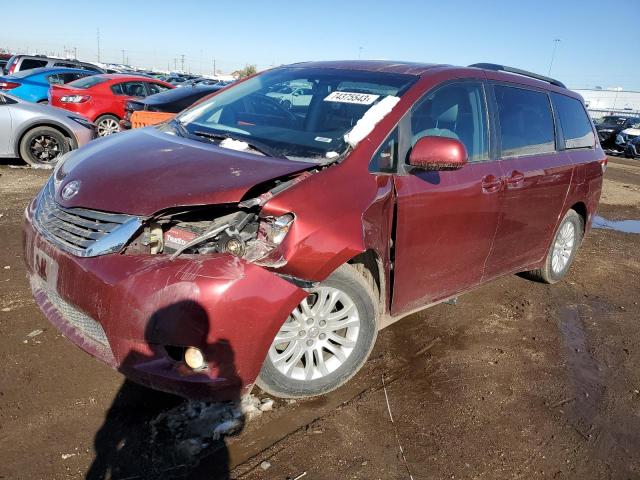 TOYOTA SIENNA XLE 2011 with VIN 5TDYK3DC4BS091051 - Photo from auction
