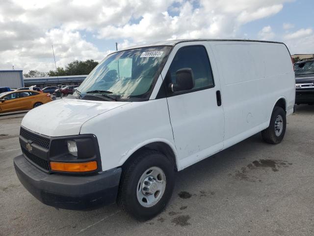 CHEVROLET EXPRESS G2 2013 with VIN 1GCWGFCAXD1116464 - Photo from auction