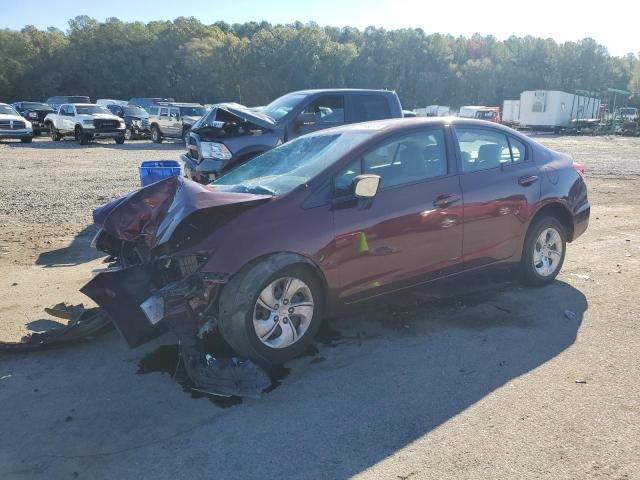 HONDA CIVIC LX 2014 with VIN 19XFB2F57EE068104 - Photo from auction