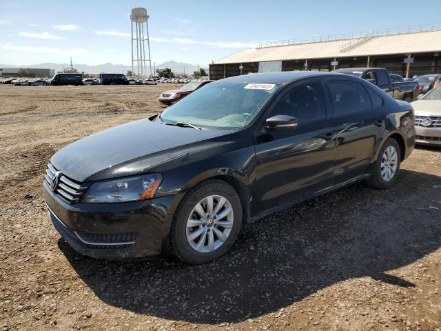 VOLKSWAGEN PASSAT S 2013 with VIN 1VWAP7A3XDC032733 - Photo from auction