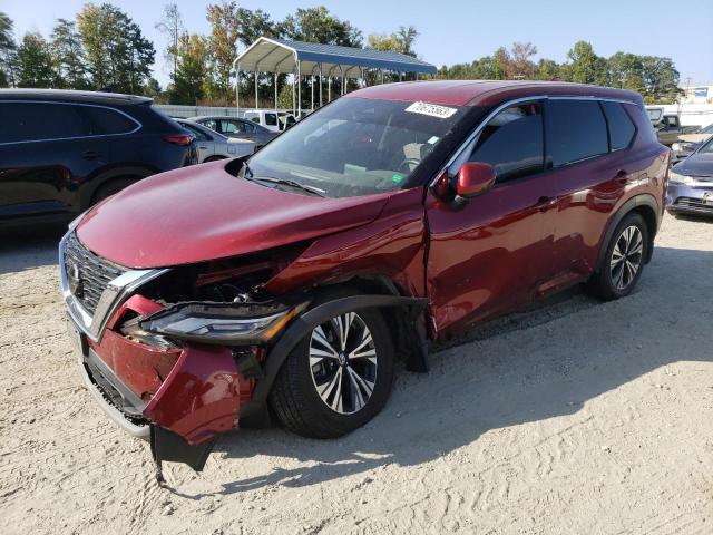NISSAN ROGUE SV 2021 with VIN 5N1AT3BA2MC735937 - Photo from auction