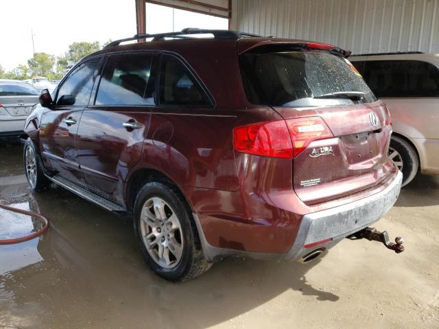 Photo 2 from auction – 2007 ACURA MDX TECHNO with VIN 2HNYD28307H537498