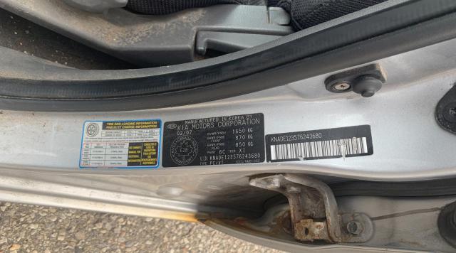 Photo 10 from auction – 2007 KIA RIO BASE with VIN KNADE123576243680