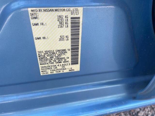 Photo 10 from auction – 2013 NISSAN LEAF S with VIN 1N4AZ0CP2DC414023