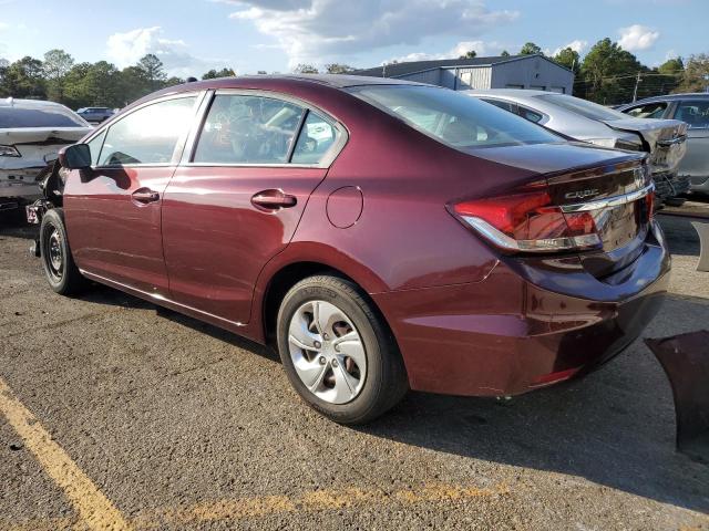 Photo 2 from auction – 2014 HONDA CIVIC LX with VIN 19XFB2F5XEE008933