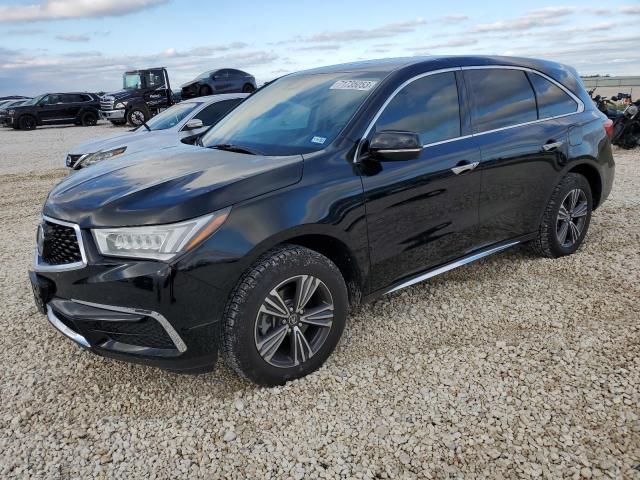ACURA MDX 2017 with VIN 5FRYD3H39HB000386 - Photo from auction