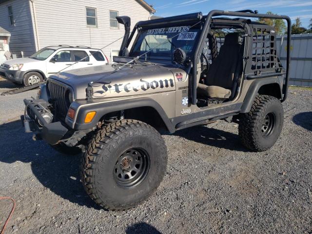 JEEP WRANGLER / 2003 with VIN 1J4FA29193P306313 - Photo from auction