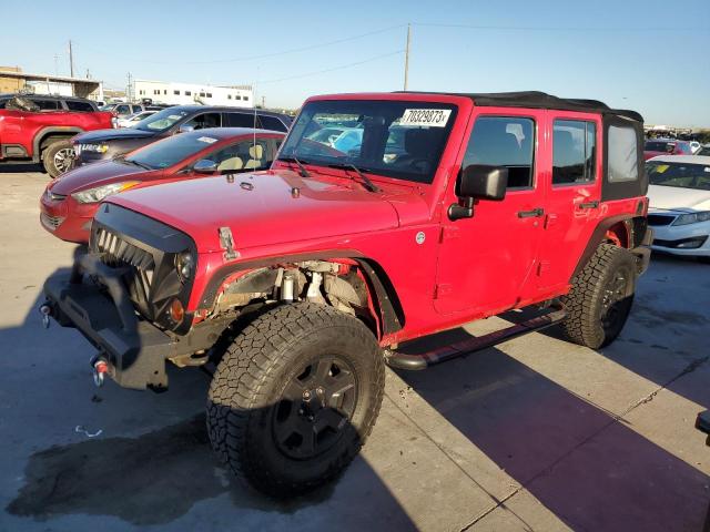 JEEP WRANGLER U 2013 with VIN 1C4BJWDG6DL689076 - Photo from auction