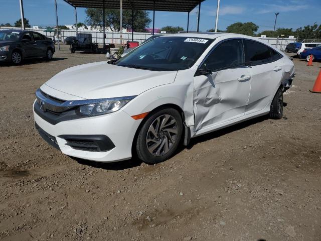 HONDA CIVIC EX 2018 with VIN 19XFC2F78JE017610 - Photo from auction