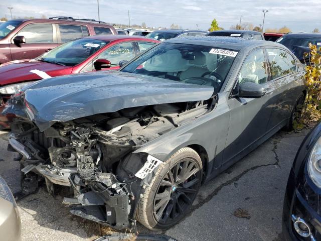 BMW 750 XI 2021 with VIN WBA7U2C05MCF88668 - Photo from auction